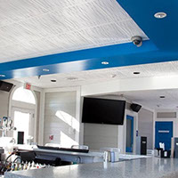 Maintenance free ceiling tiles